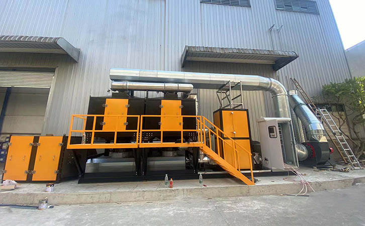 噴涂行業一般用什么廢氣處理方法？噴涂行業廢氣處理方法催化燃燒廢氣處理工程