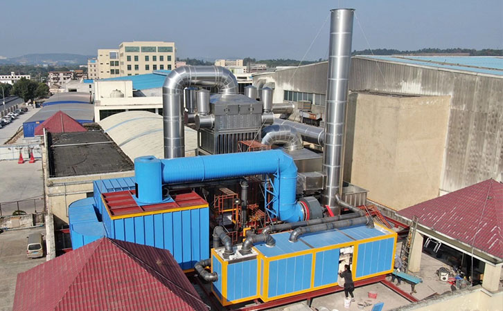 蓄熱式rto廢氣處理設(shè)備工程