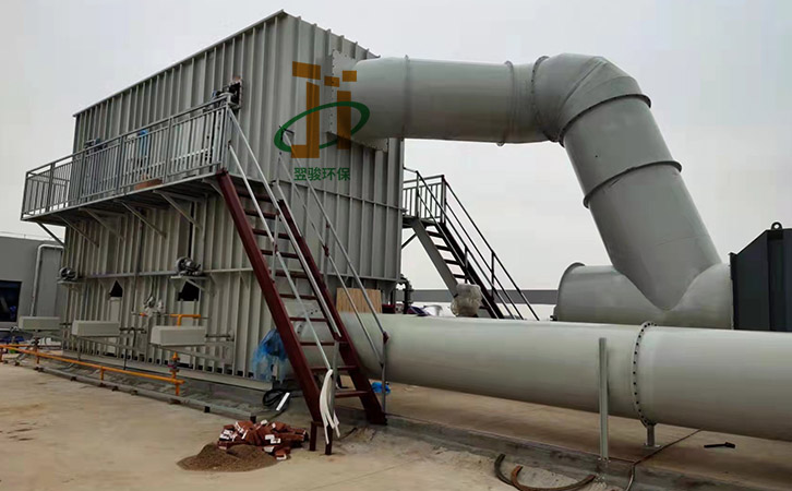 工業(yè)廢氣凈化器廣西新材料行業(yè)涂布烘干廢氣排放處理RTO廢氣處理裝置