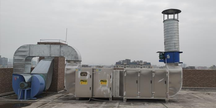 點(diǎn)膠、烘烤廢氣治理設(shè)備工程案例