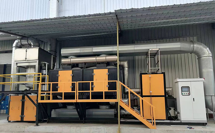 工業廢氣催化燃燒處理設備定制安裝